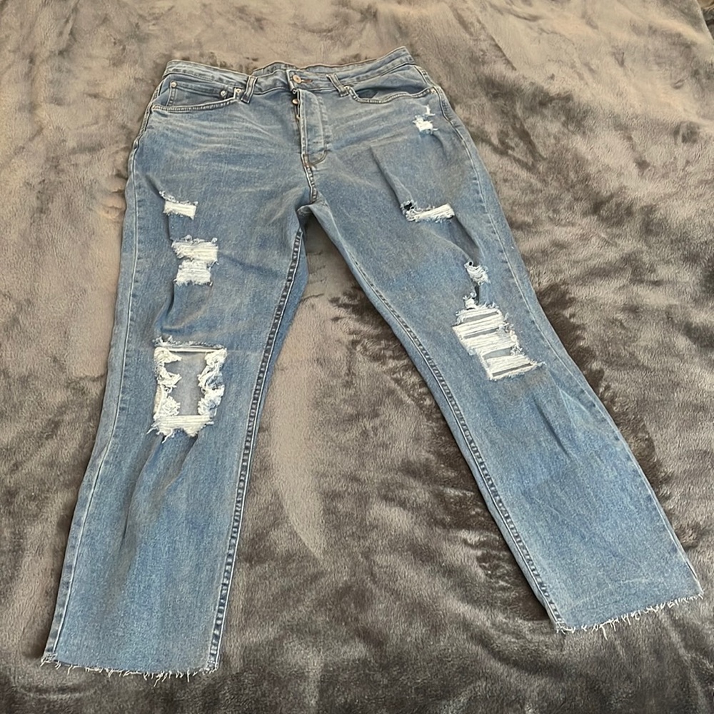 Ripped Blue jeans